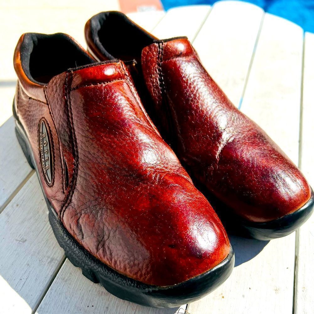 Roper Performance Slip-On Mahogany Browncasual Sh… - image 2